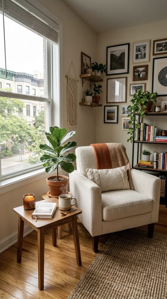 cozy living room comfortable corners