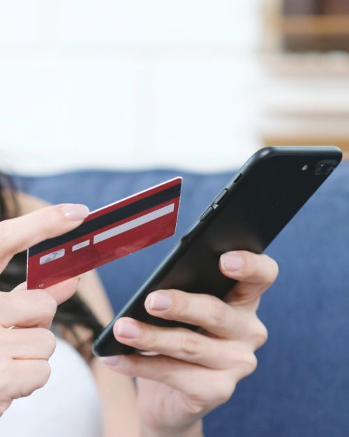 credit card limit smartphone banking app