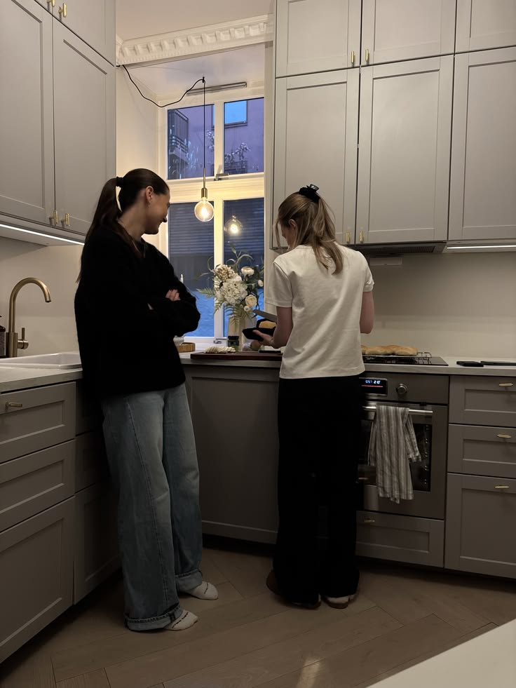 ladies in the kitchen