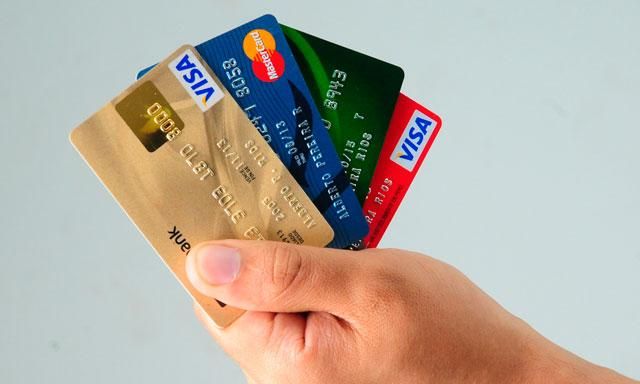 several debit cards