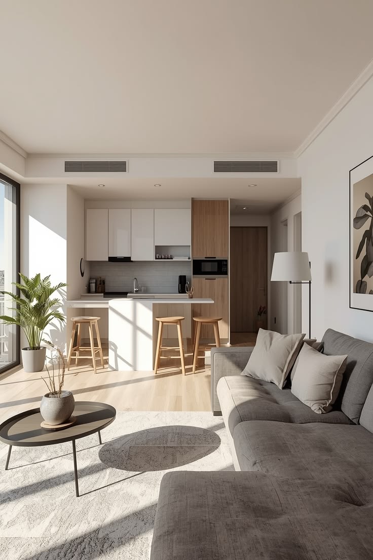 a simple apartment