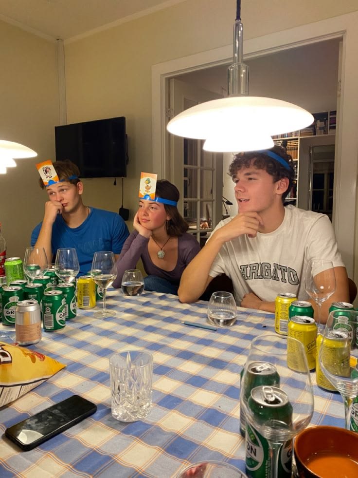 young adults having some fun