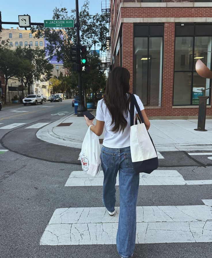 A person walking around a new neighbourhood 