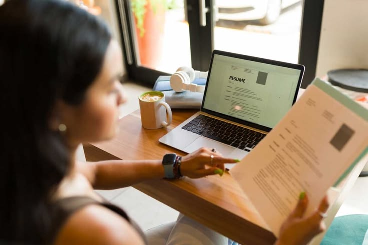 A young professional practicing interview questions  as regards to how to prepare for your first job interview