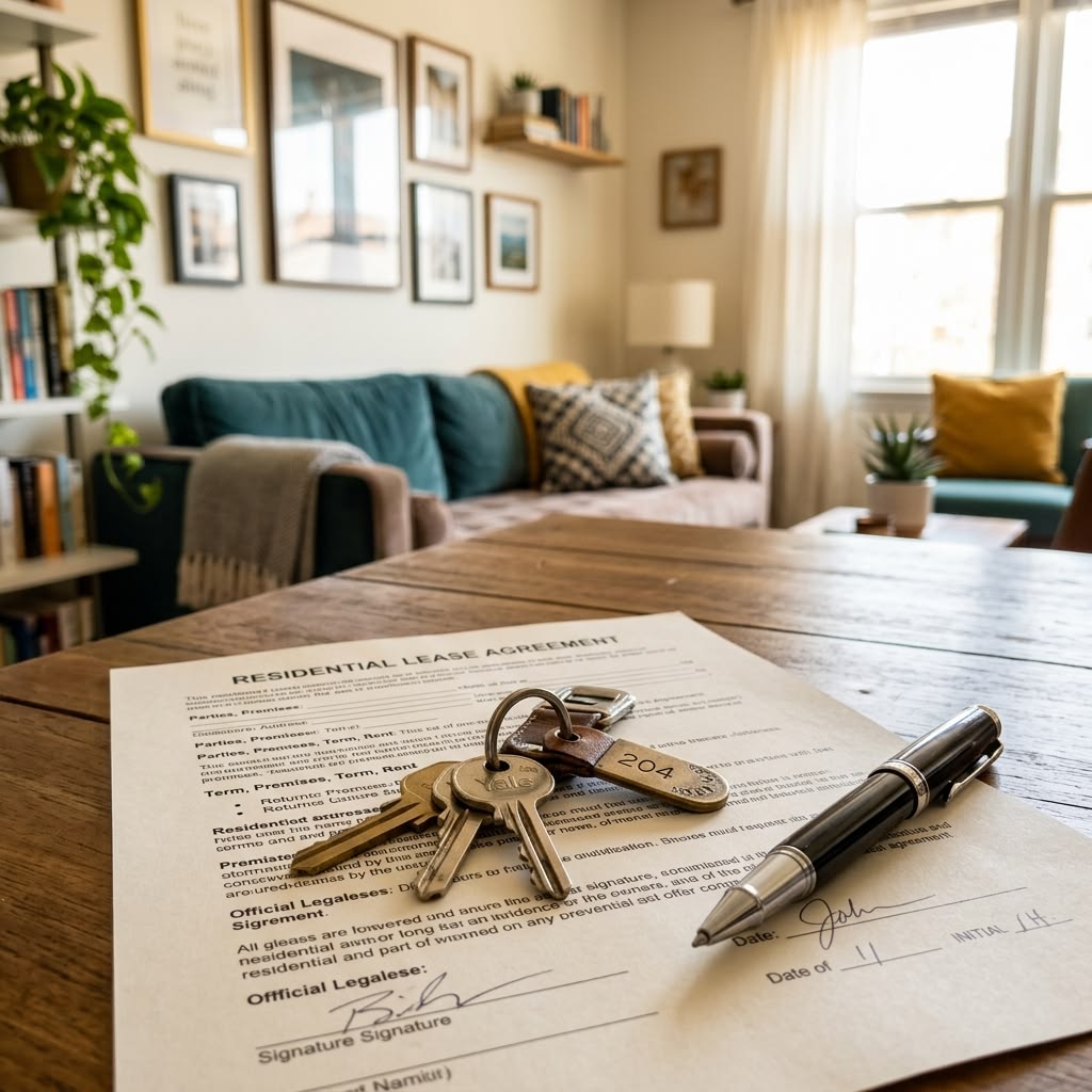 an apartment lease agreement document as regards to first apartment mistakes you’ll want to avoid.