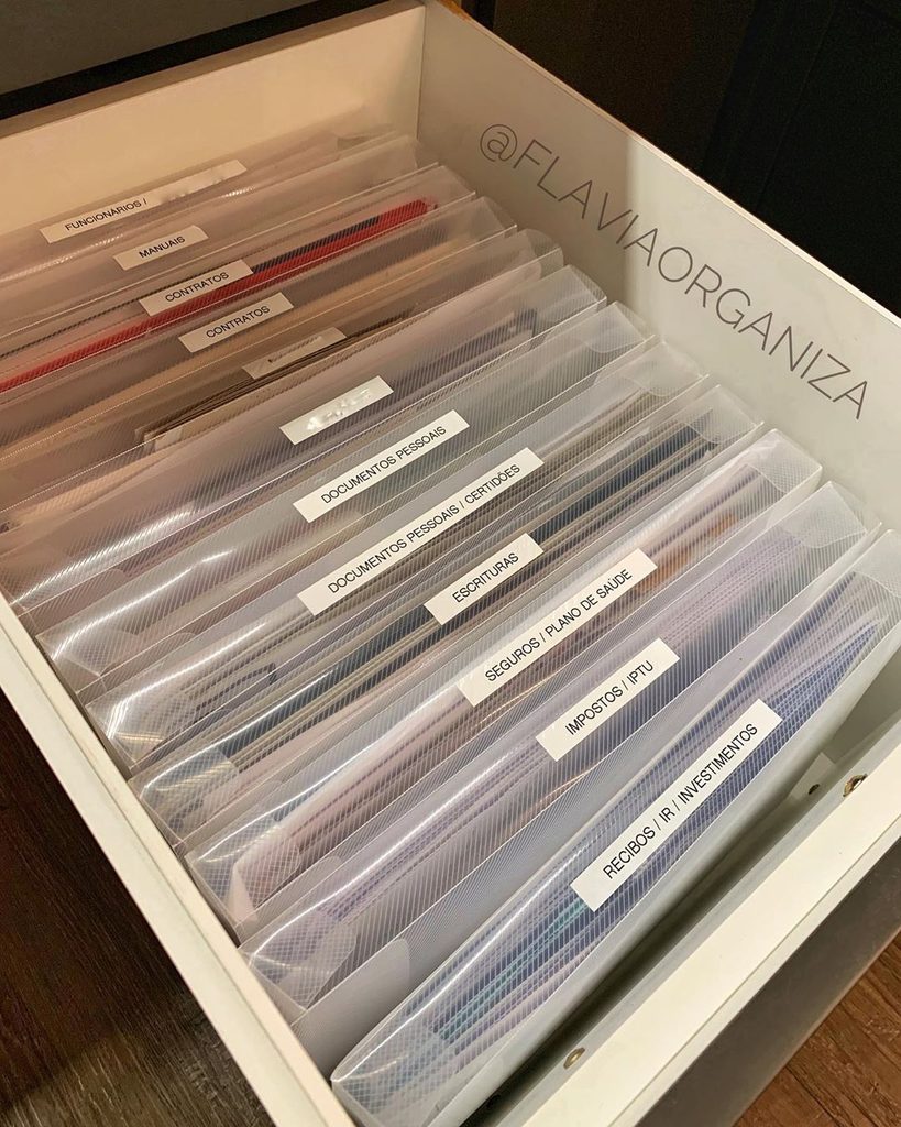 organized apartment documents
