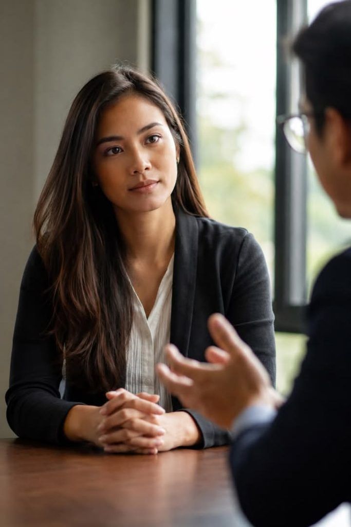 professional interview honest conversation